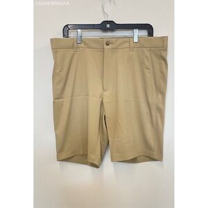 Oxford‎ Khaki Mens Golf Shorts Twill Chino khaki - Size 34